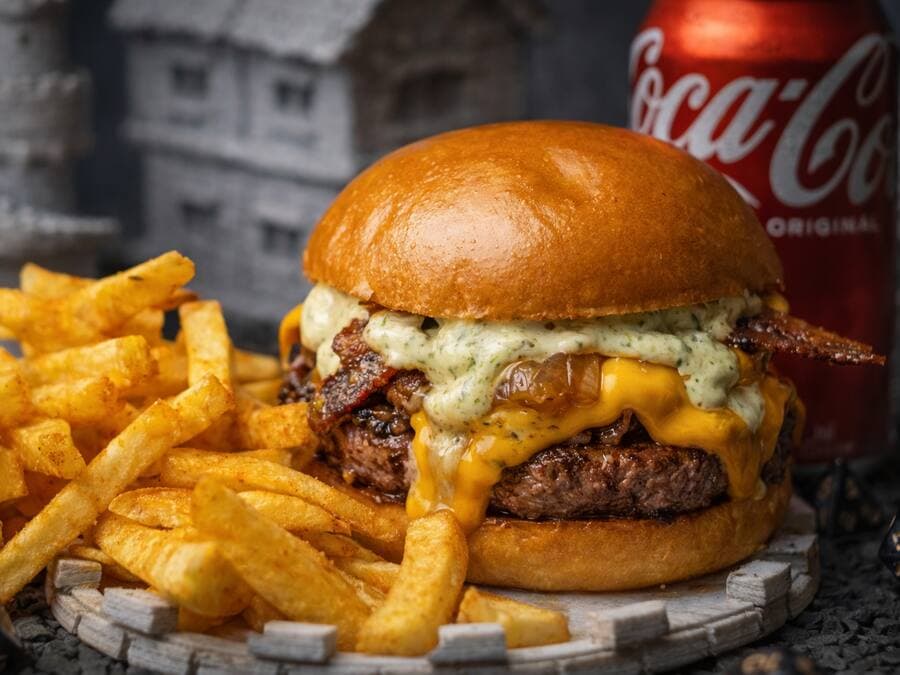 Combo Bacon Burger - Cthulhu