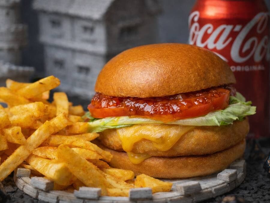 Combo Chicken Burger - João Frango