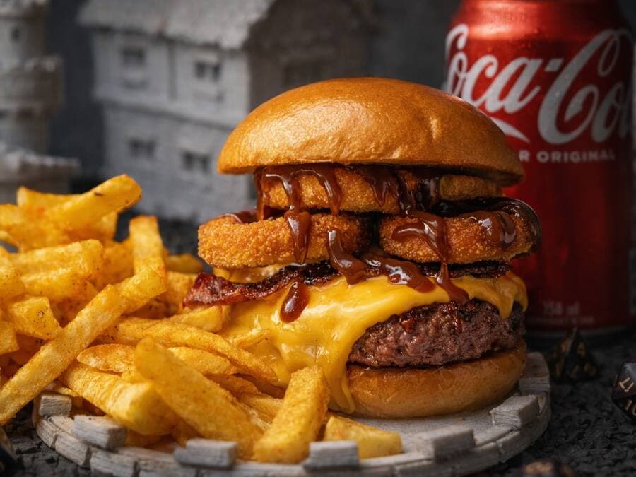 Combo Onion Burger - Sauron
