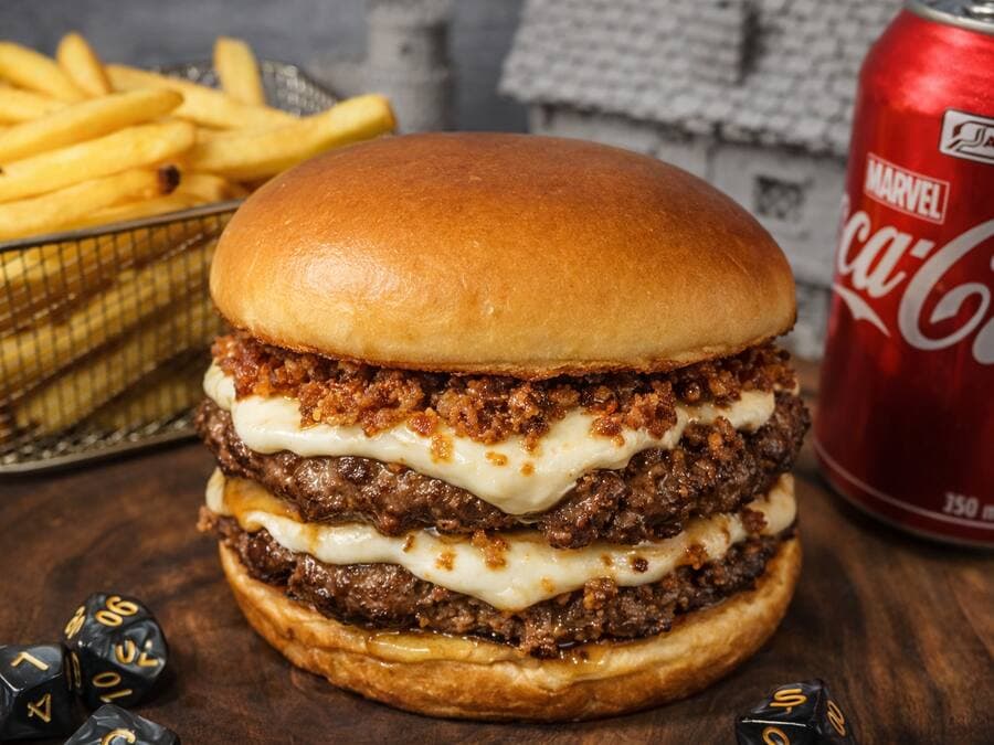 Combo Double Smash Burger